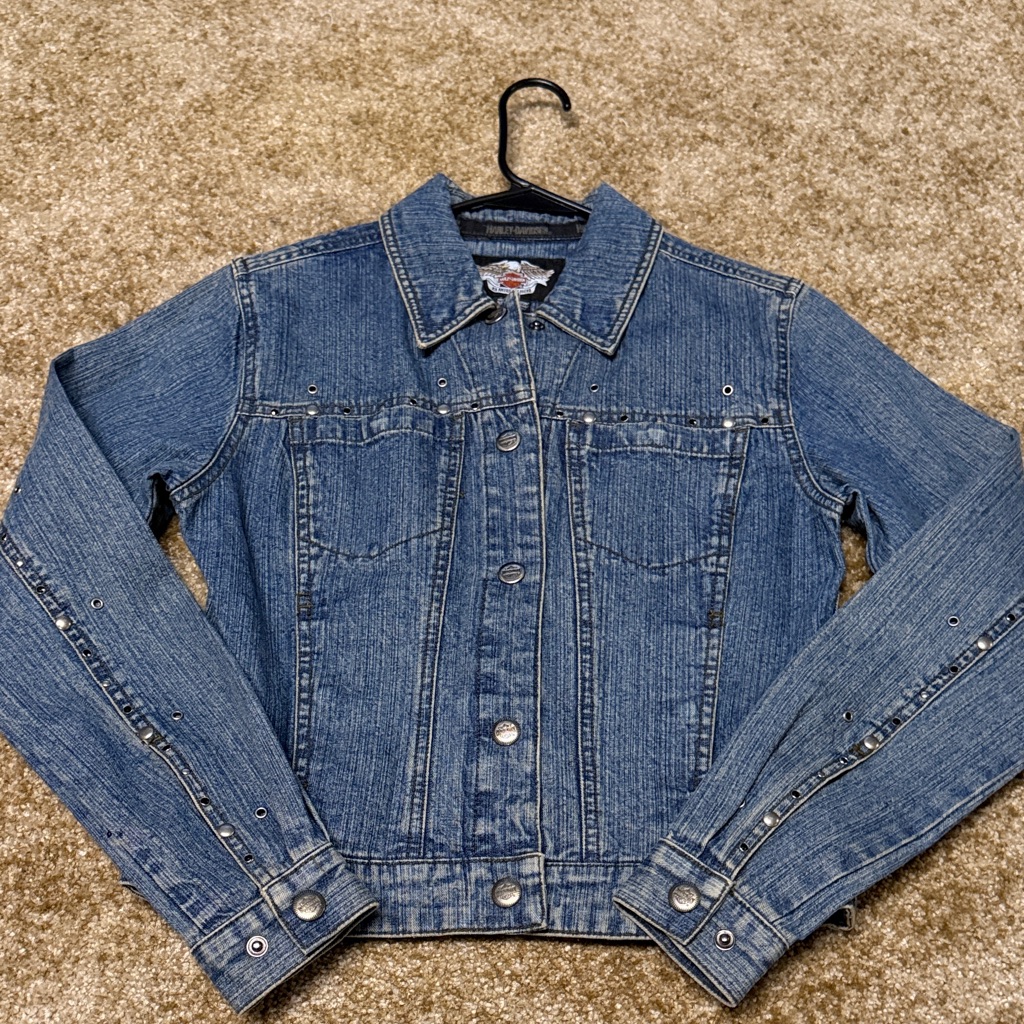 Harley-Davidson Light Blue Denim Jacket
